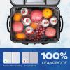 image:imageMaelstrom Soft Sided Cooler Bag 3040 Can Collapsible Insulated Ice Chest Large Leakproof Portable Storage for Camping Travel Kayaking amp Beach4Black with lid
