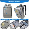 image:imageMaelstrom 156 Inch Laptop Backpack Lightweight Waterproof Business BagGrey