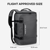 image:imageMaelstrom 28L Travel Backpack TSA Carry On Laptop Backpack for Men WomenGrey