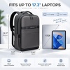 image:imageMaelstrom Laptop Backpack for Men Women173 Inch Business Travel BagGrey